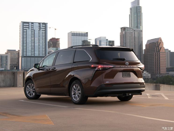 丰田(进口) Sienna 2021款 2.5L混动 四驱XLE 7座 美国版
