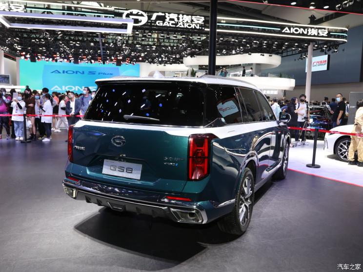 广汽乘用车 传祺GS8 2022款 2.0TM 混动四驱尊贵版 （七座）