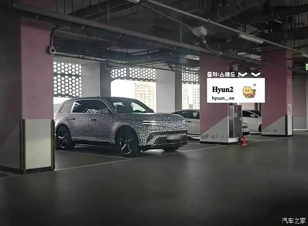 无B柱对开门设计更奢华 捷尼赛思GV90谍照